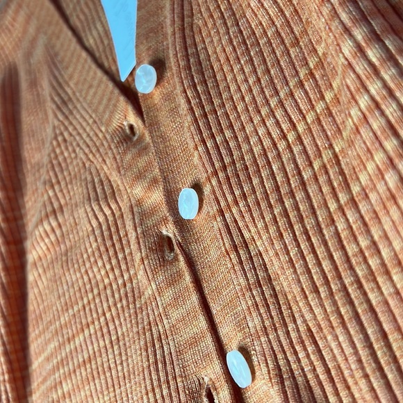 🎉Host Pick🎉 3 Pc Bundle NWT House Of Harlow 1960 Orange Ribbed Set - Picture 9 of 10